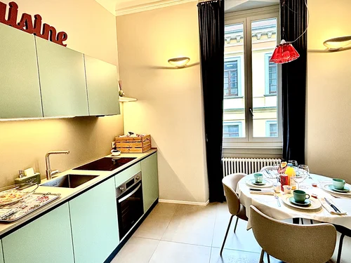 Cucina Apartment Solferino 37 Milano